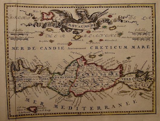 De Leth Hendrick Isle et Royaume de Candie 1770 ca. Amsterdam 